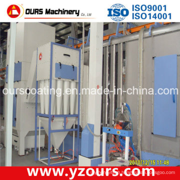 Stainless Steel Powder Coating Booth with Recovery System